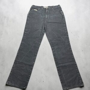 Schaefer Outfitter Ranch Hand 1801 Mens 34x32 Faded Black Canvas Dungarees USA